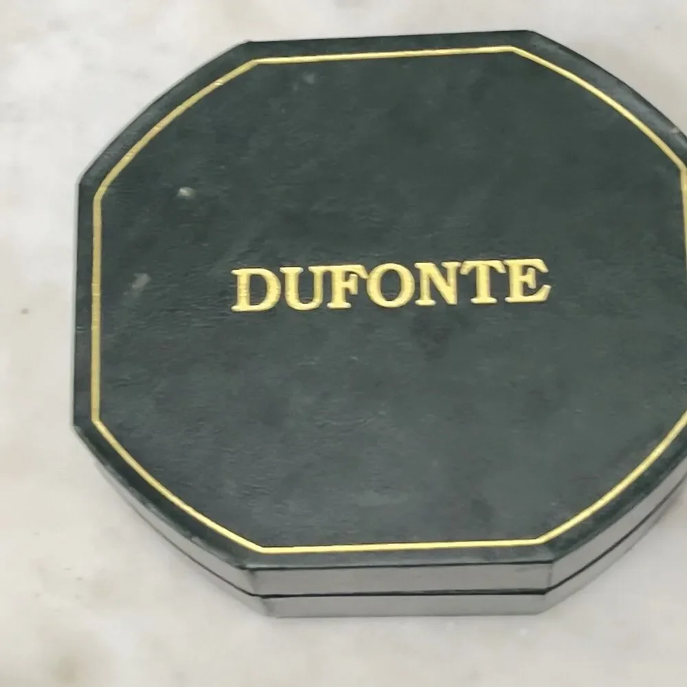 Dufonte Lucien Piccard Two Tone Calendar Watch W/ Original Box And Papers